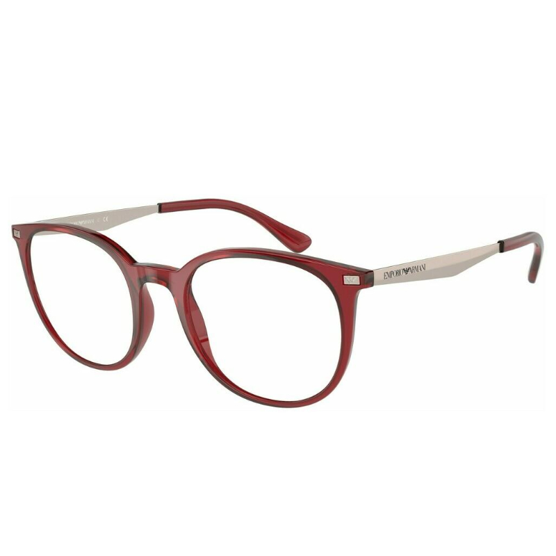 Emporio Armani Transparent Burgundy EA3168 Eyeglasses Frame