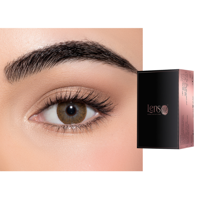 LensMe Pack of 2  Lenses-Brown