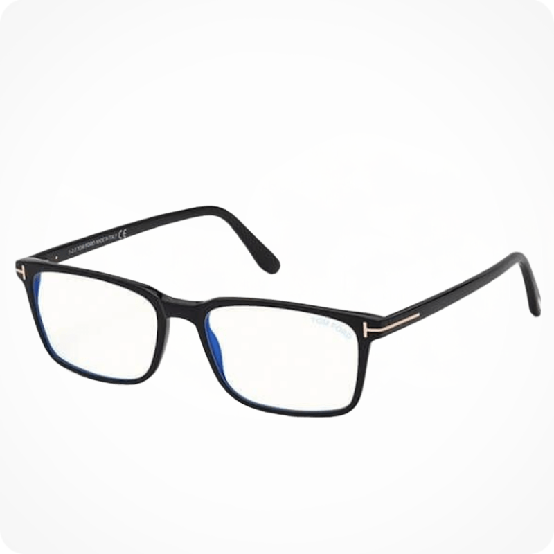 TomFord Rectangle TF5735 Men Eyeglass Frame