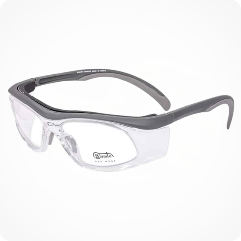 Banito HS5900 59-15 Z87+ GREY ANSI Z87.1-2010 Rated Prescription Safety Glasses