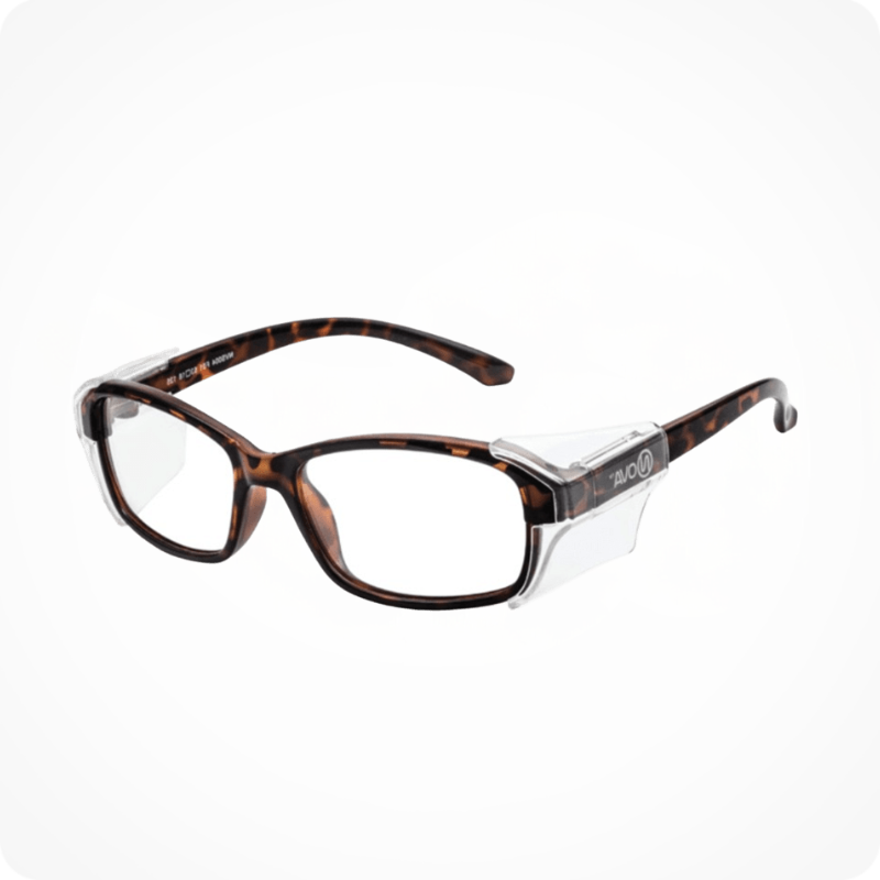  NOVA SF NOVA NVS004 F01 53 ANSI Z87.1-2010 Rated Prescription Safety Eyeglasses