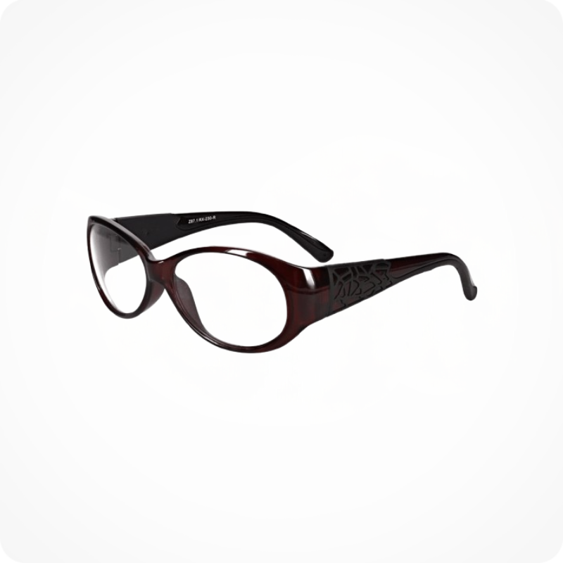 Philips RX-230 RB 57 EN166 F Rated Prescription Safety Eyeglasses