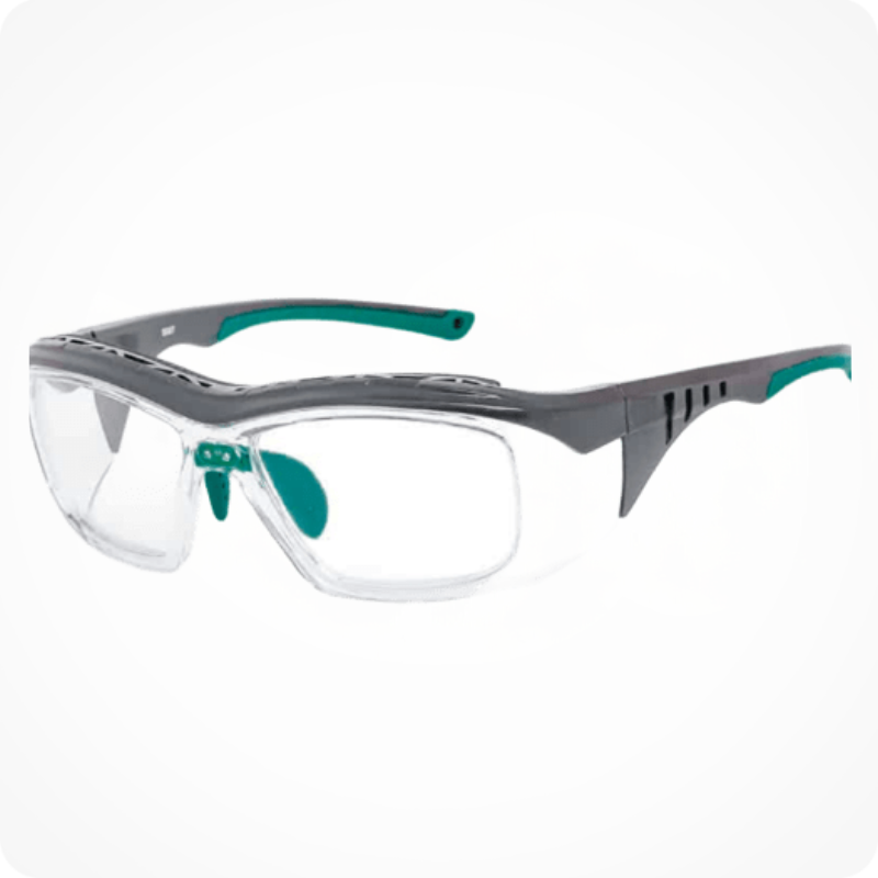  Adlux Safety FR ADLUX SAFETY S009 GREEN  ANSI Z87.1 Rated Prescription  Safety Glasses