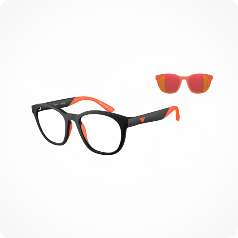 Emporio Armani EA4001 50011W 47 Kids Clip-On Frames