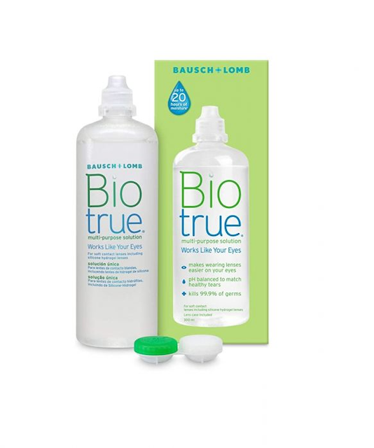Biotrue 300ml Contact Lens Solution
