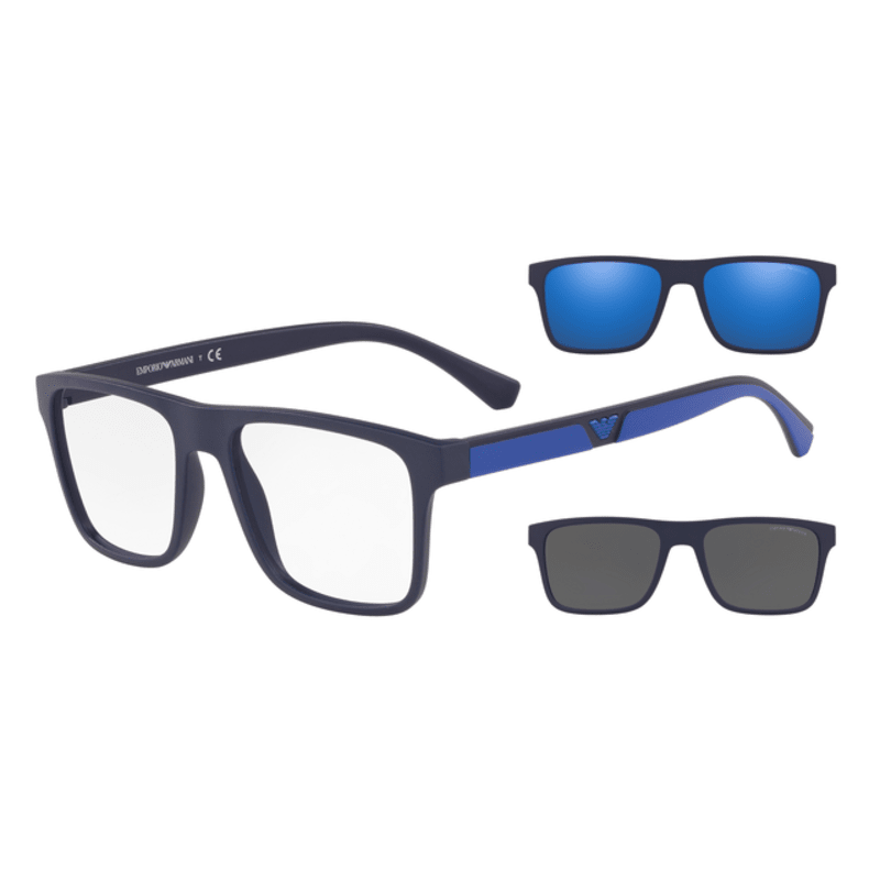 Emporio Armani EA4115 57591W 54 Men's Clip-On Frames