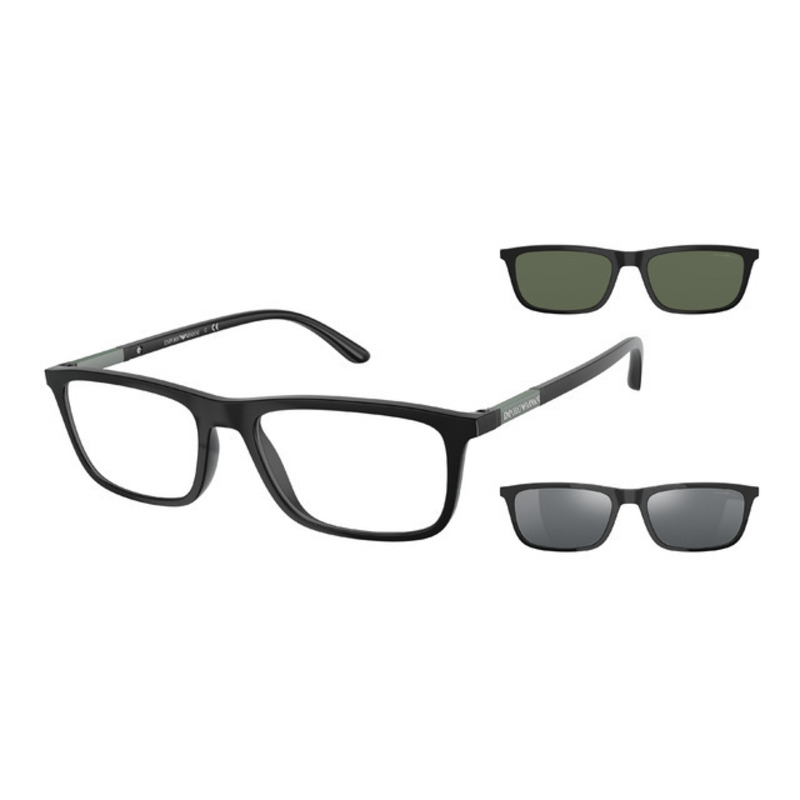Emporio Armani EA4160 5042/1W 55 Men's Clip-On Frames