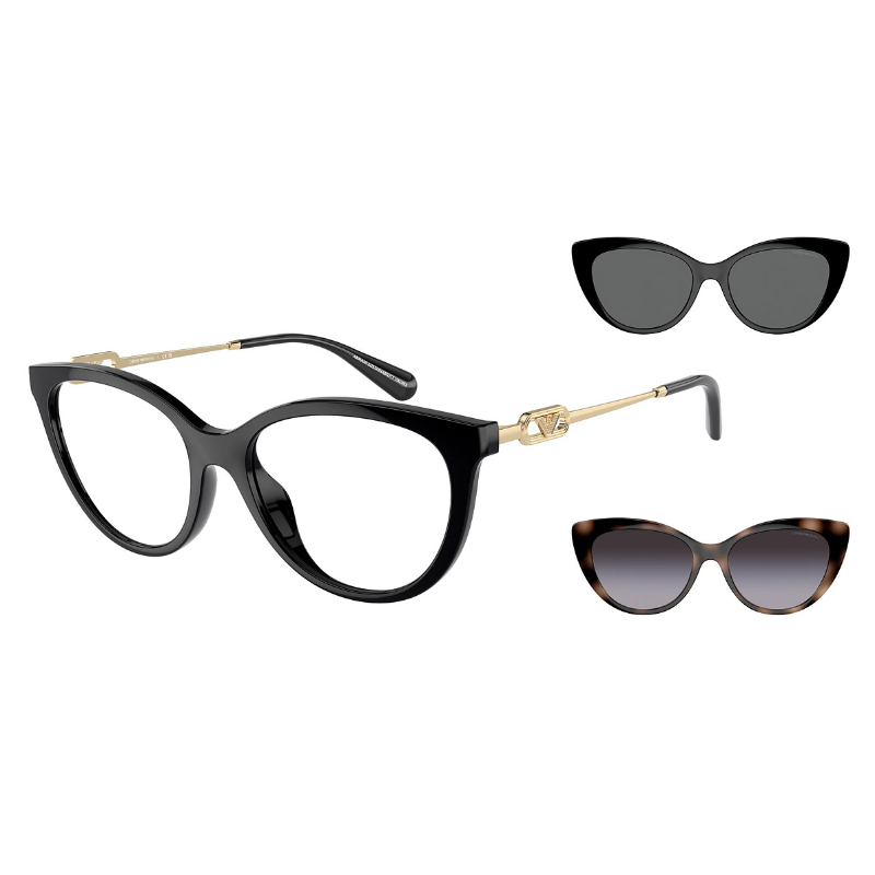 Emporio Armani EA4213U 50171W 53 Women's Clip-On Frames