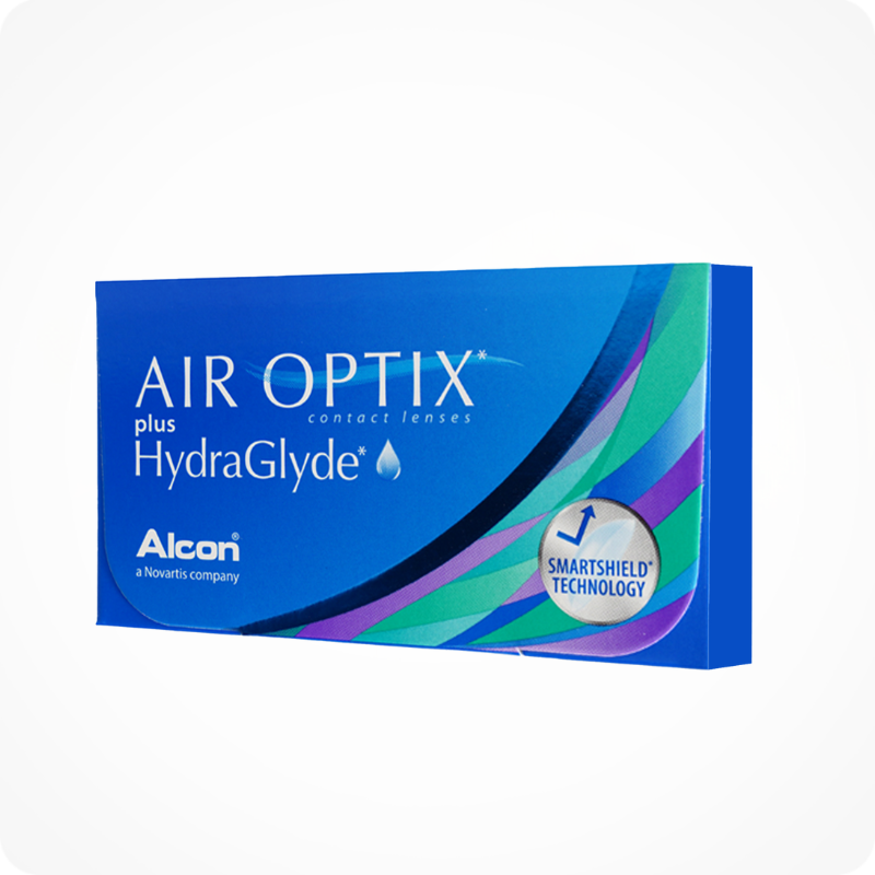 Air Optix Plus HydraGlyde 6 Lenses