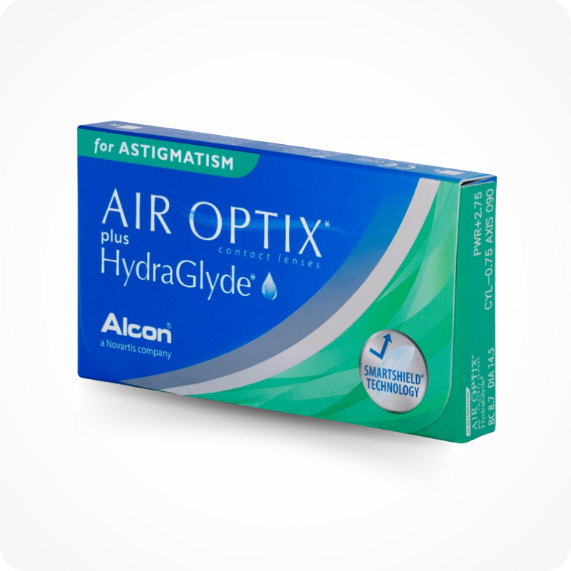 Air Optix Plus HydraGlyde For Astigmatism (3 Lenses)