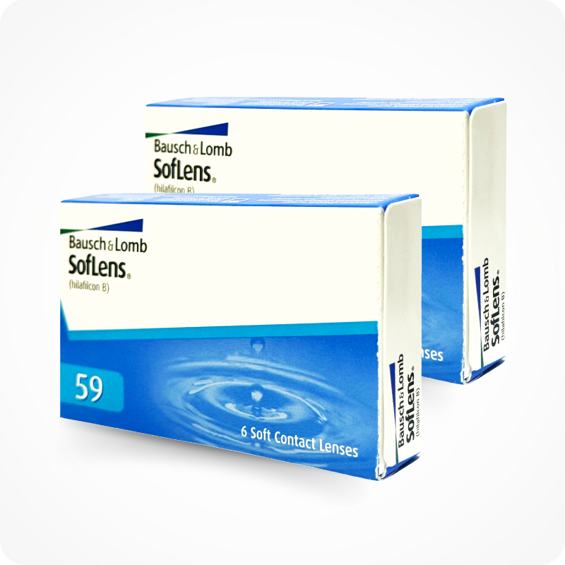 Bausch & Lomb SofLens 59 Pack Of 6+6 Contact Lenses