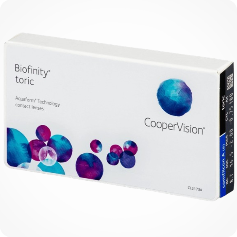 Biofinity Toric (6 Lenses)