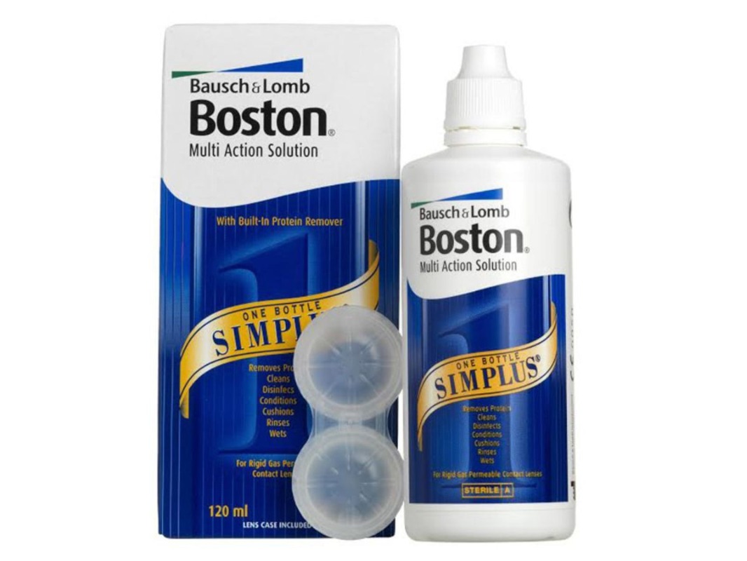 Boston Multi Action Solution 120 ml for Rigid Gas Permeable Contact Lenses