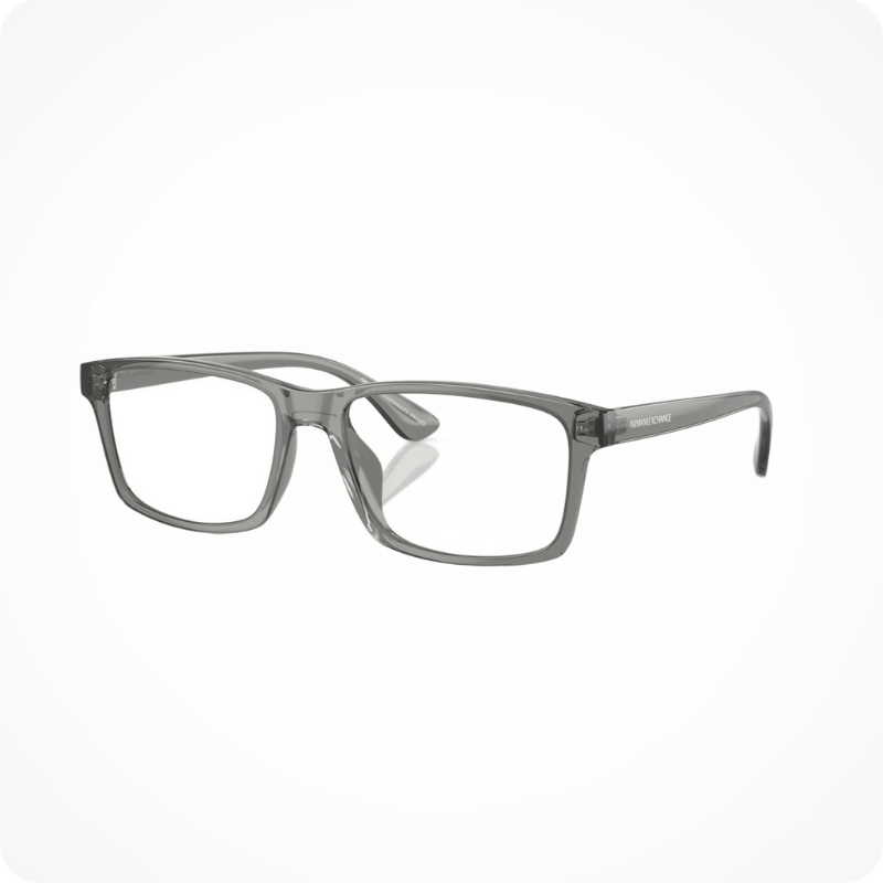 ARMANI EXCHANGE Rectangle Style Eyeglasses Frame