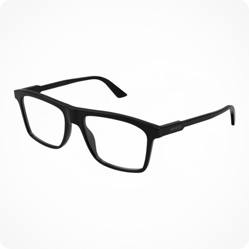 GUCCI rectangle style eyeglasses frame