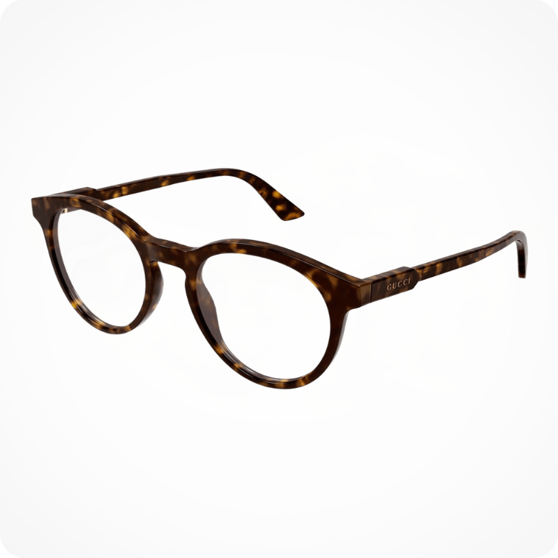 GUCCI Round Style Eyeglasses Frame