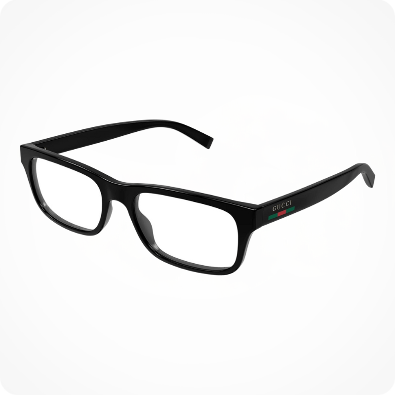 GUCCI Rectangle Style Eyeglasses Frame