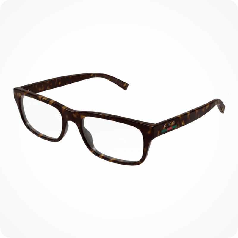 GUCCI Rectangle Style Eyeglasses Frame