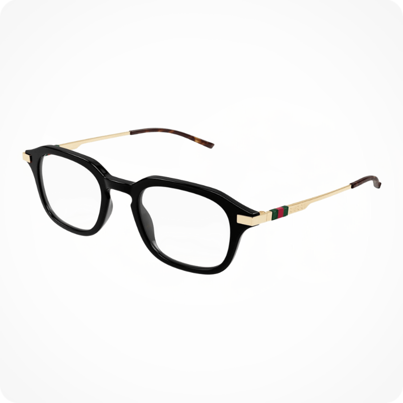GUCCI Rectangle Style Eyeglasses Frame