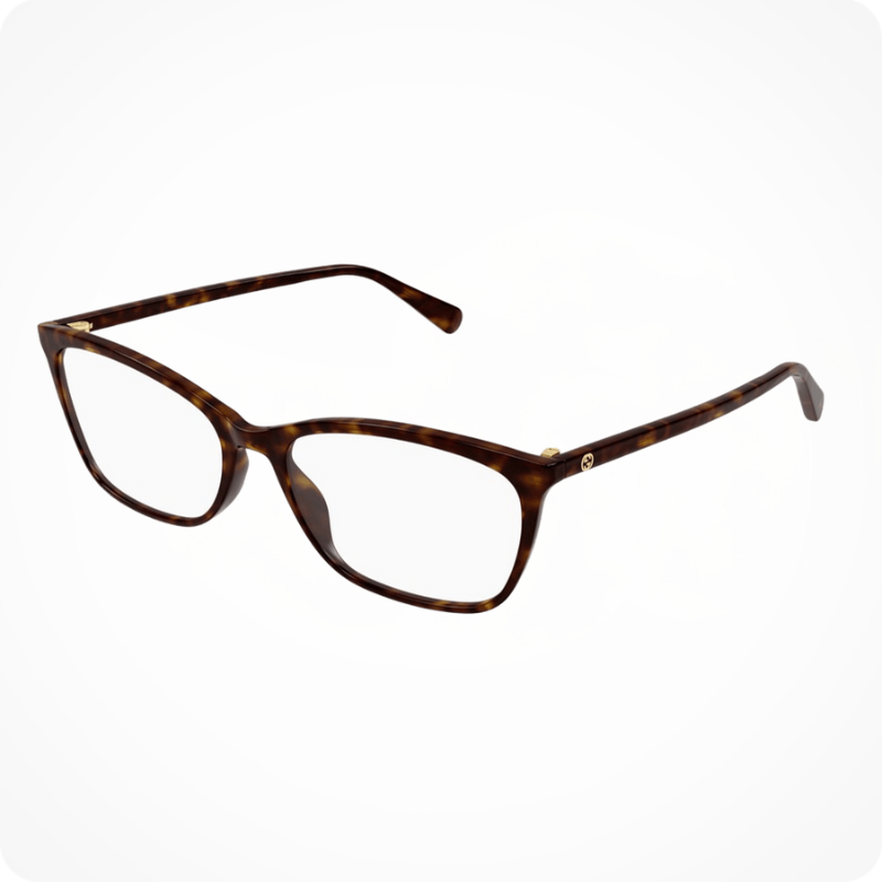 GUCCI rectangle style eyeglasses frame