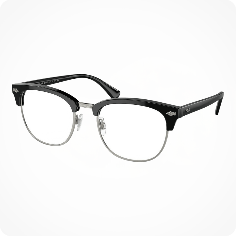 Polo Ralph Square Style Eyeglasses Frame