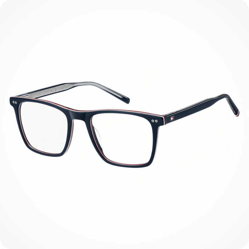 Tommy Hilfiger Square Style Eyeglasses Frame