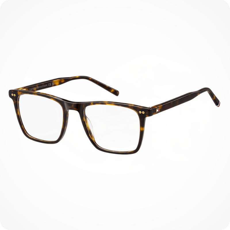 Tommy Hilfiger Square Style Eyeglasses Frame
