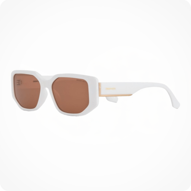 Despada DS 2337 C4 Women's White Sunglasses