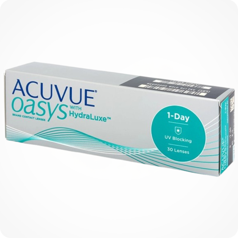 Acuvue Oasys 1-Day Disposable Contact Lenses - 30 Lenses 