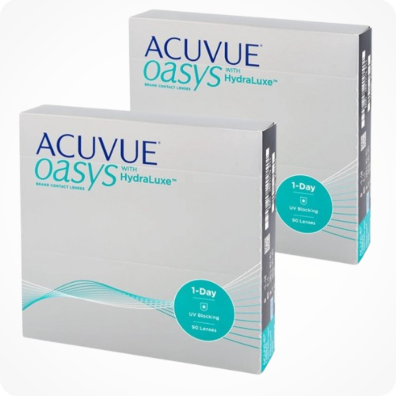 Acuvue Oasys 1-Day Combo Pack 90 Lenses (2 Boxes)