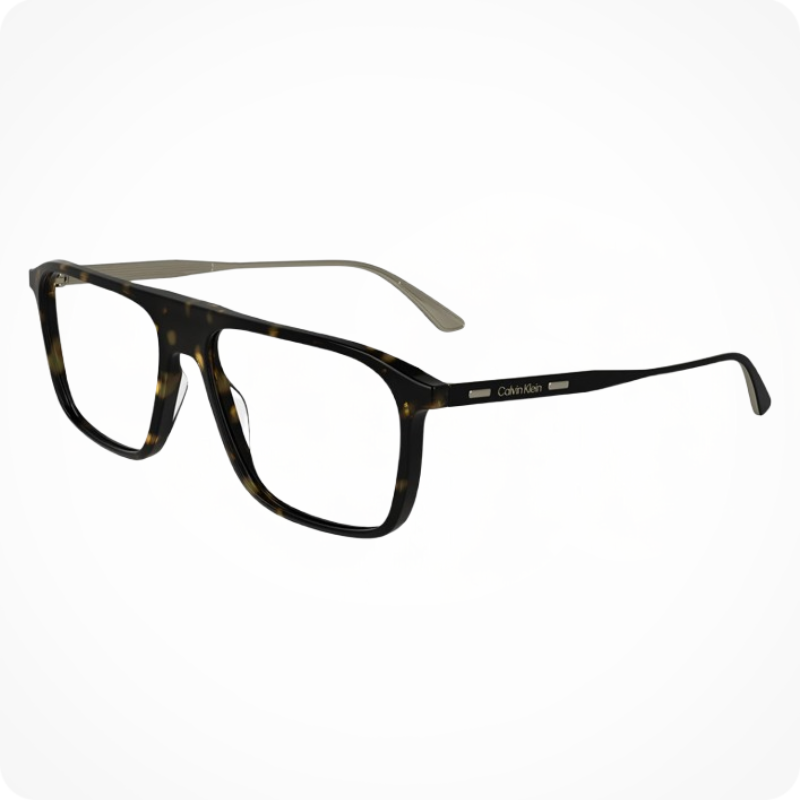 Calvin Klein Rectangle-Style Eyeglasses Frame