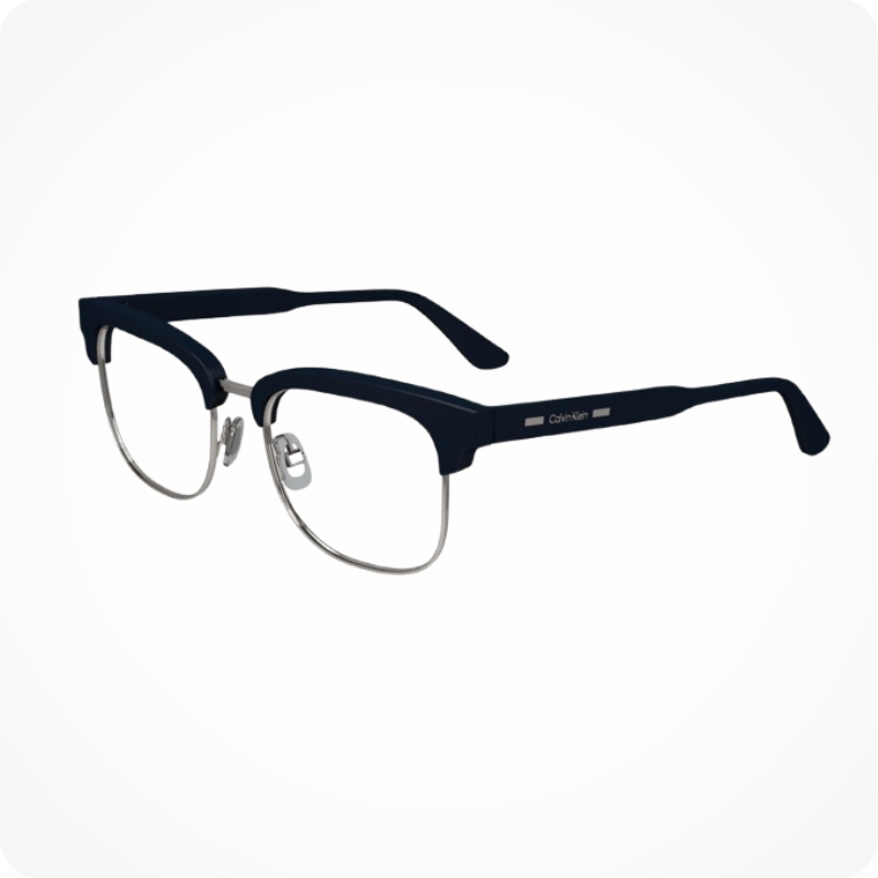 Calvin Klein Rectangle-Style Eyeglasses Frame