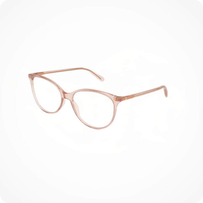 GUCCI oval style eyeglasses frame