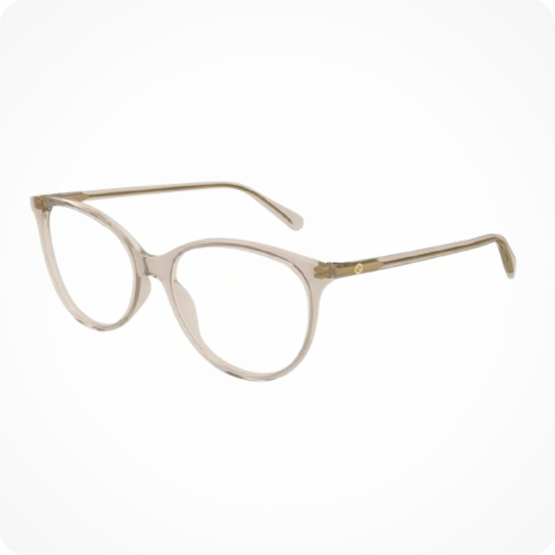 GUCCI oval style eyeglasses frame