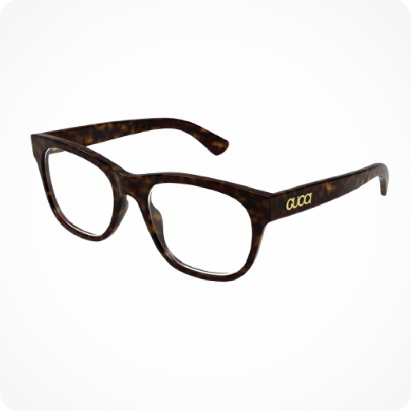 GUCCI rectangle style eyeglasses frame