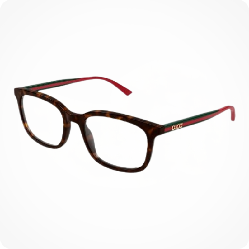 GUCCI rectangle style eyeglasses frame