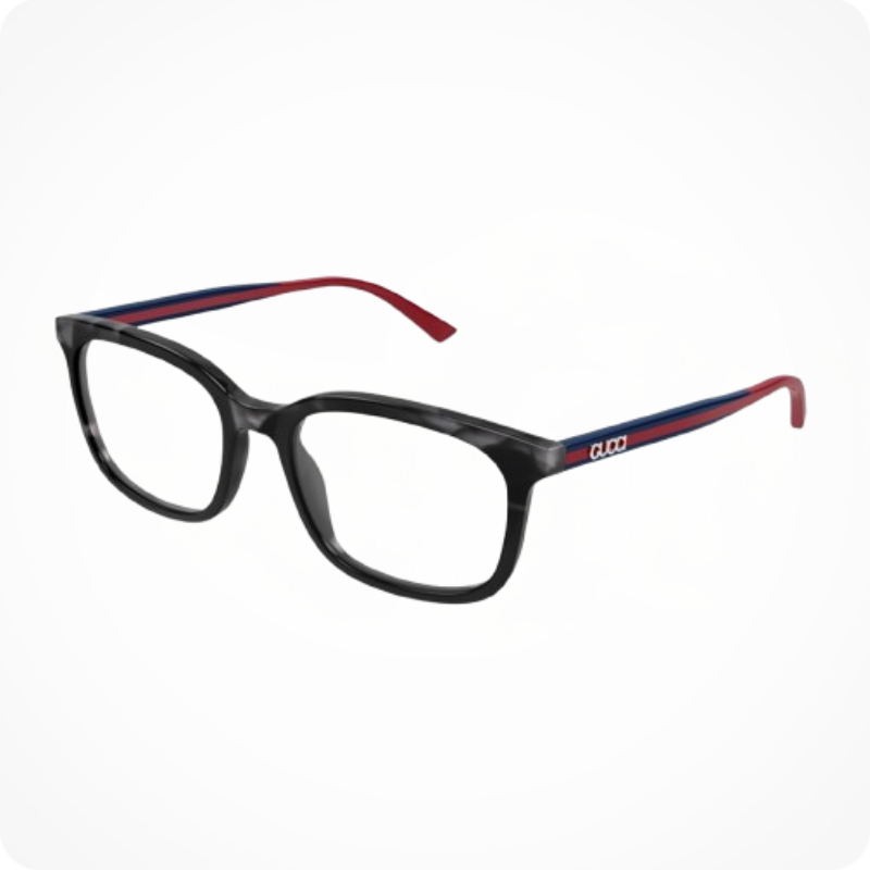 GUCCI rectangle style eyeglasses frame