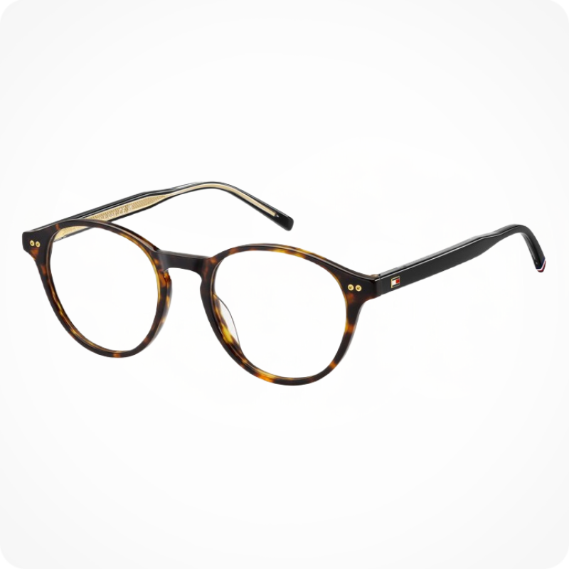 Tommy Hilfiger Round Style Eyeglasses Frame