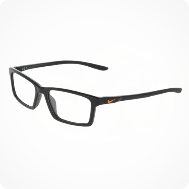 NIKE Rectangle Style Eyeglasses Frame