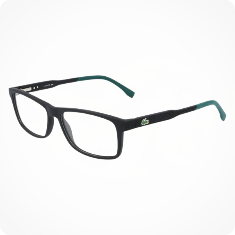 LACOSTE rectangle style eyeglasses frame