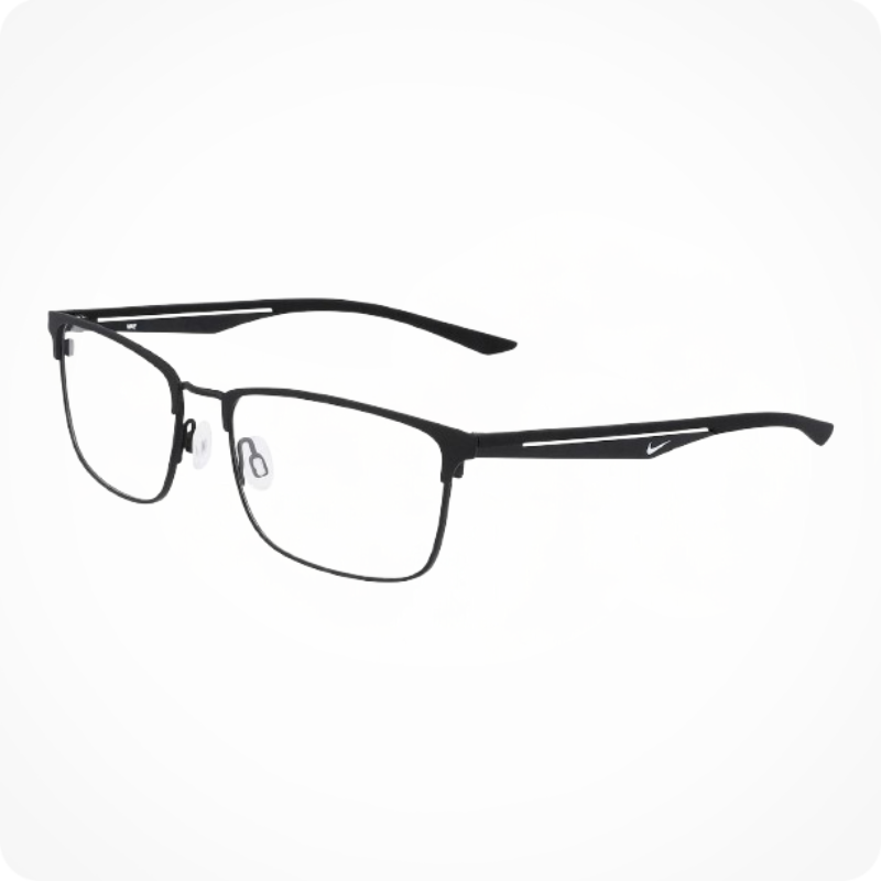 NIKE Rectangle Style Eyeglasses Frame
