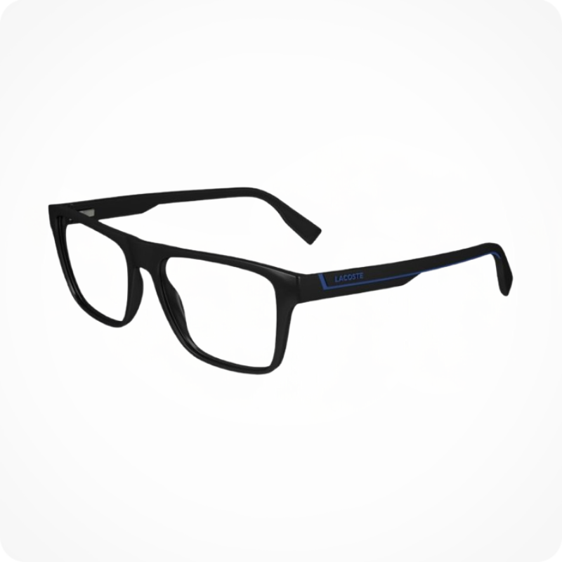 LACOSTE rectangle style eyeglasses frame