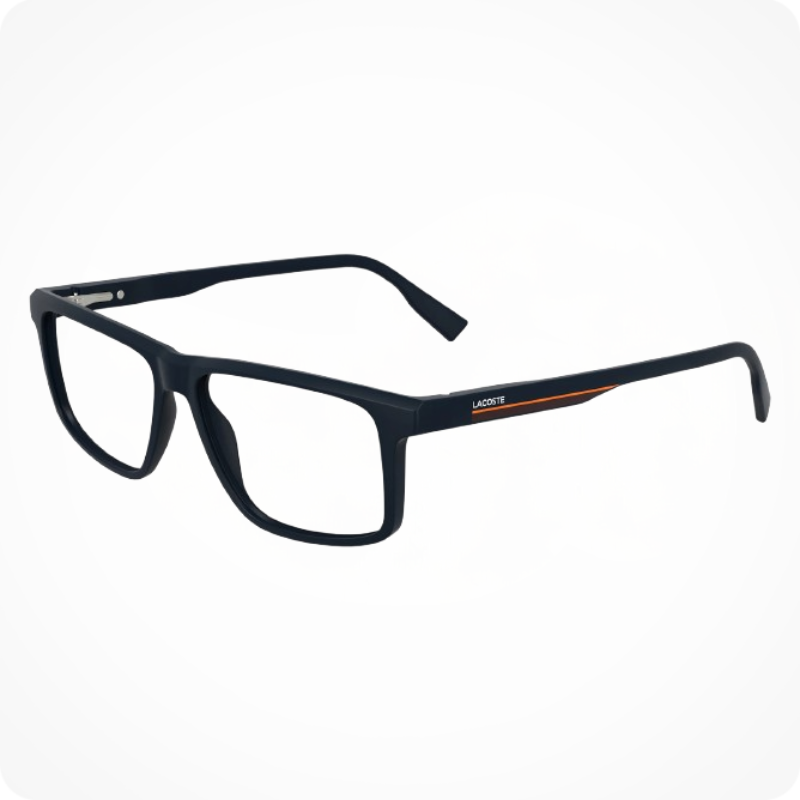 LACOSTE rectangle style eyeglasses frame