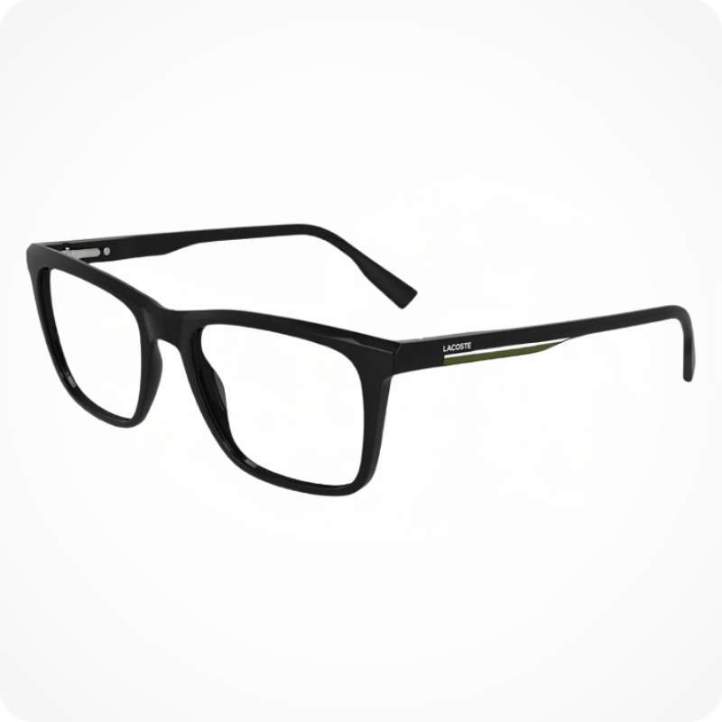 LACOSTE rectangle style eyeglasses frame
