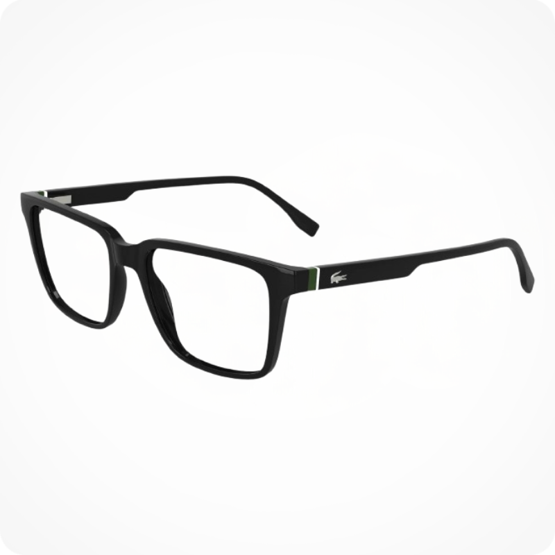 LACOSTE rectangle style eyeglasses frame
