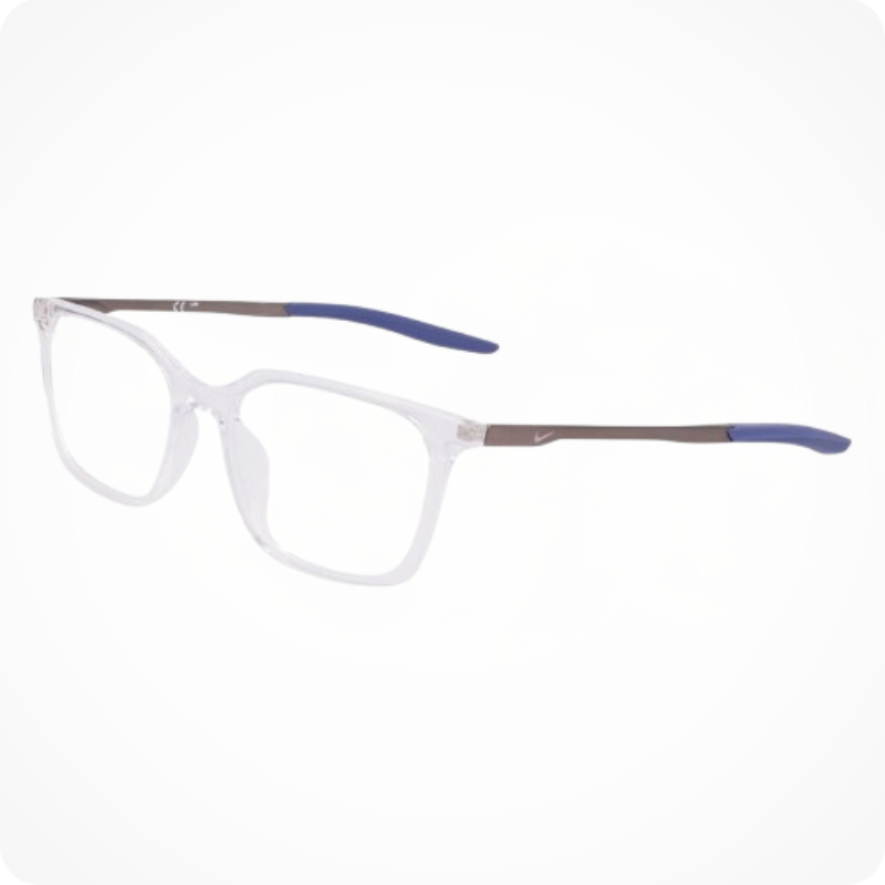 NIKE Rectangle Style Eyeglasses Frame