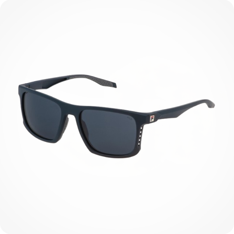 FILA  blue notte opaco square style sunglasses