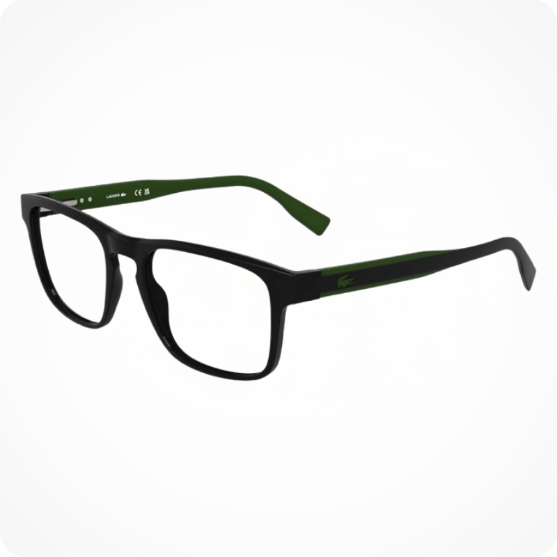LACOSTE rectangle style eyeglasses frame