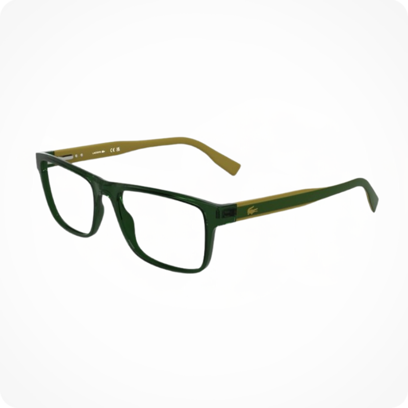 LACOSTE rectangle style eyeglasses frame