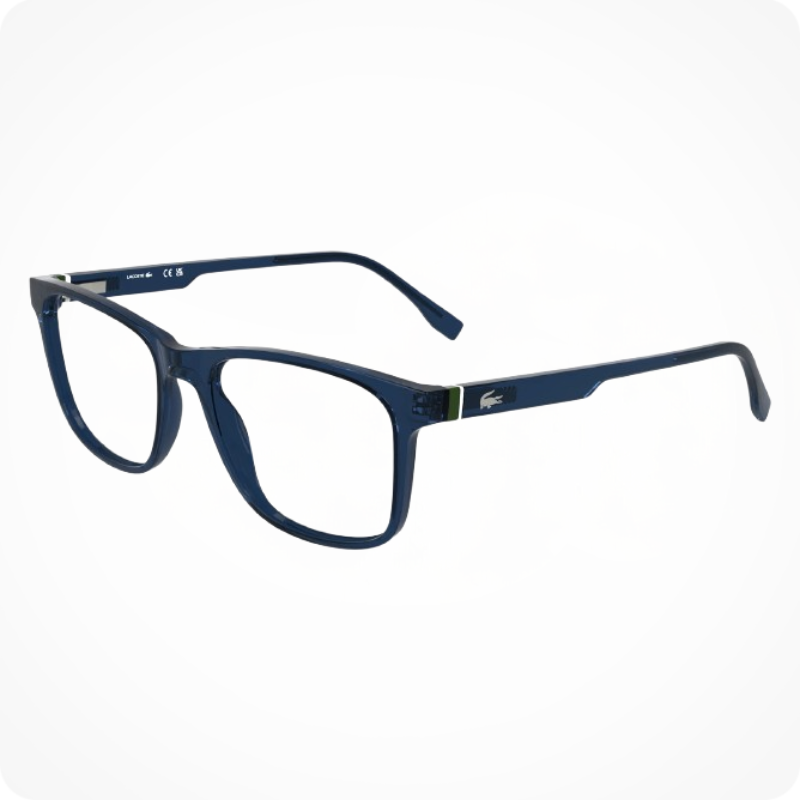 LACOSTE rectangle style eyeglasses frame